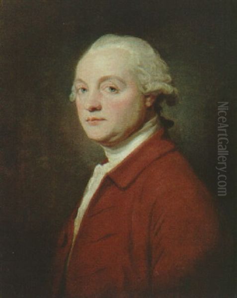 Portrait Of A Gentleman (john Kenwick?) by George Romney