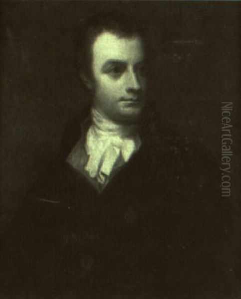 Portrait Of A Man (william Cowper?) by George Romney