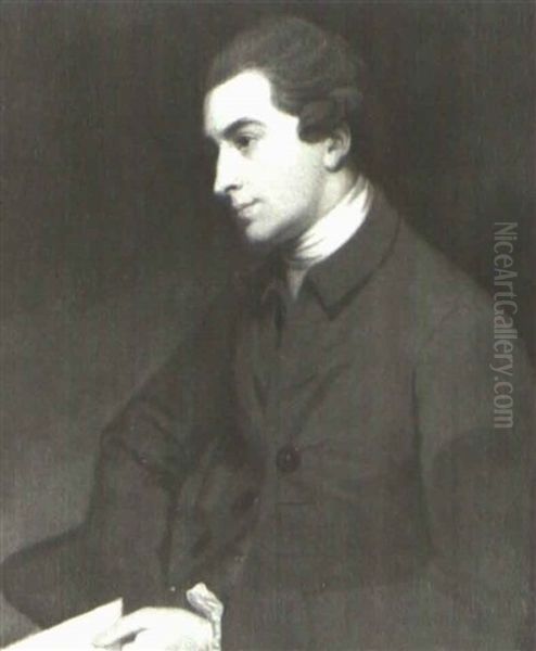 Portrait Of Sir Thomas Frankland Oil Painting by George Romney