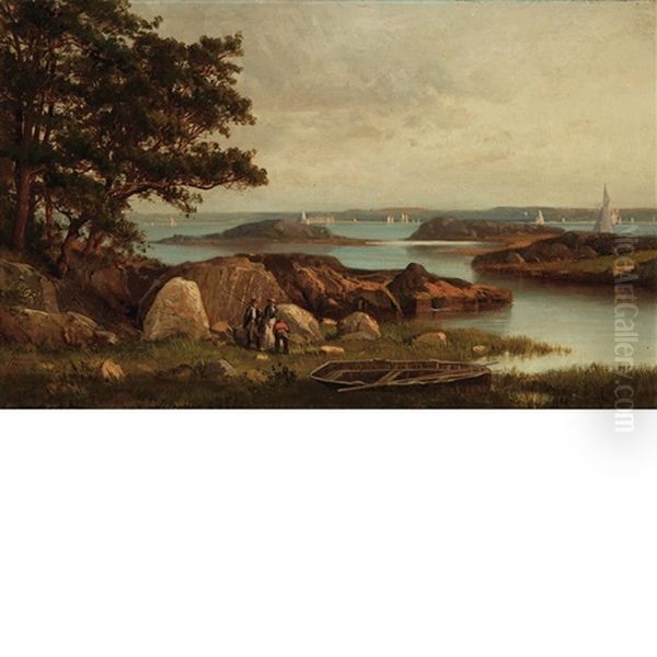 Long Island Sound Oil Painting by Frederick Rondel