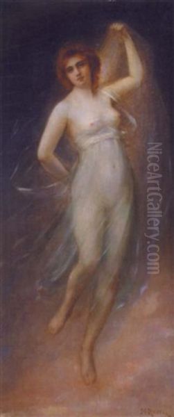 La Danseuse Au Voile Oil Painting by Henri Rondel