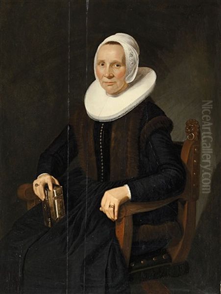 Bildnis Des Joan Vreericks Abbekerk Oil Painting by Jan Albertsz Rootius