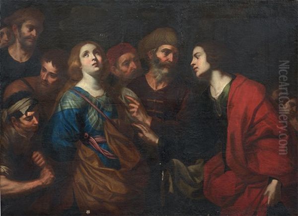 Santa Condotta Al Martirio by Francesco de Rosa