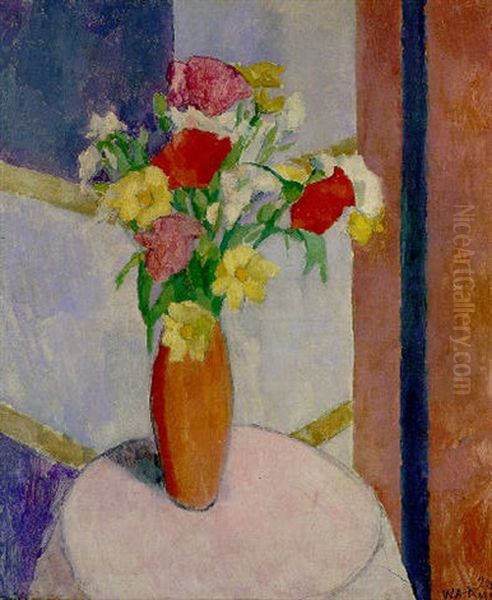 Blumenstilleben Oil Painting by Walter Alfred Rosam