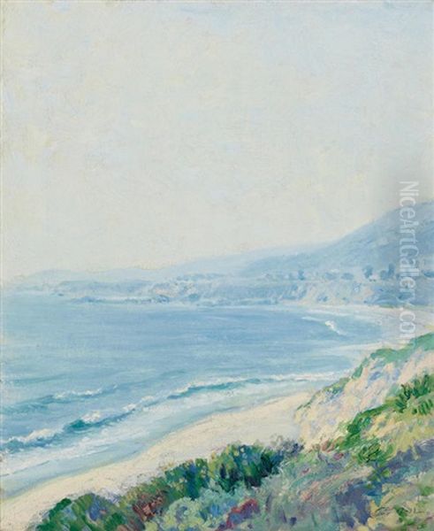 Laguna Beach Oil Painting by Guy Rose