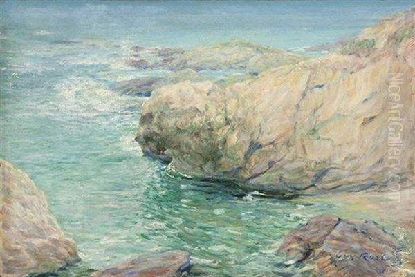 Monterey, Calif. Oil Painting by Guy Rose