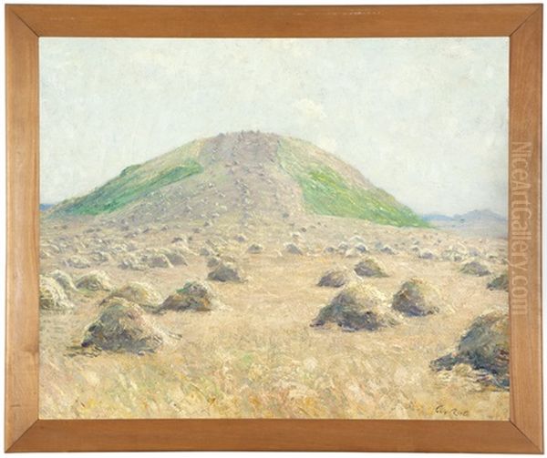 Sierra Vista Hill Oil Painting by Guy Rose