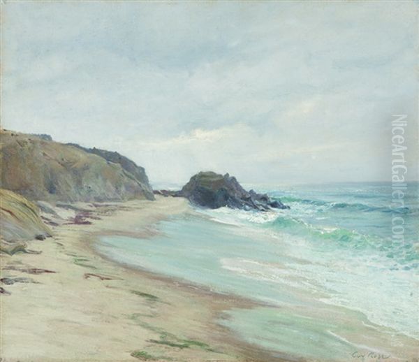 Black Rock, Laguna Oil Painting by Guy Rose