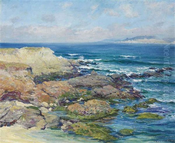 Martin's Point, Carmel Oil Painting by Guy Rose