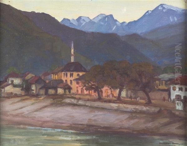 Prizren, Yugoslavia Oil Painting by Herbert Rose