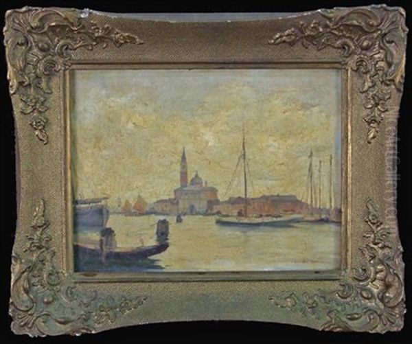 Venice Scene Oil Painting by Herbert Rose