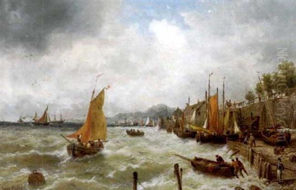 Motiv Aus Carlopage In Dalmatien Oil Painting by Julius Karl Rose