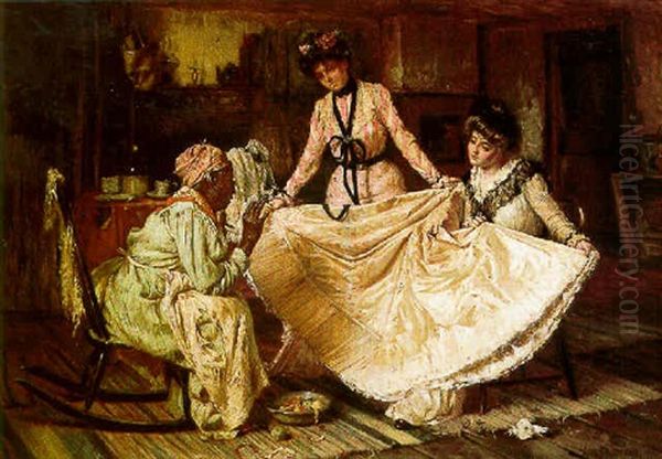 The Dressmaker Oil Painting by Harry Herman Roseland