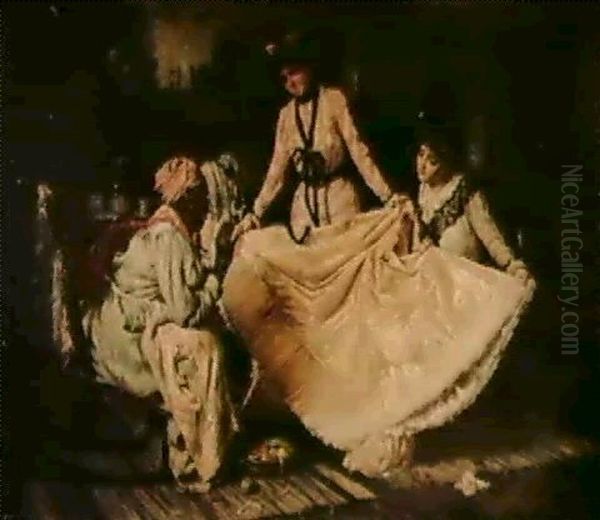 The Dressmaker Oil Painting by Harry Herman Roseland