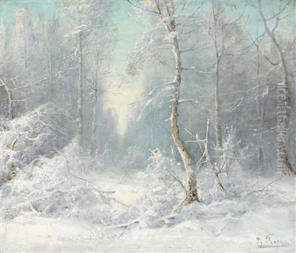 Winter Landscape by Karl Rosen