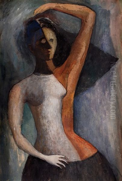 Una Mujer Danzando Oil Painting by Emilio Rosenblueth