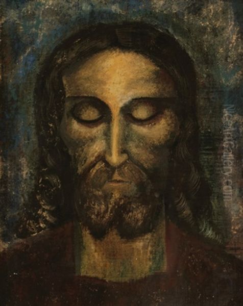 Cristo Oil Painting by Emilio Rosenblueth