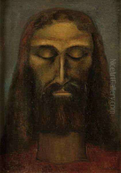 Cristo Oil Painting by Emilio Rosenblueth