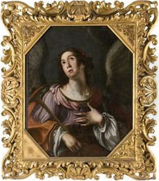 Allegoria Della Fama Oil Painting by Fabrizio Boschi