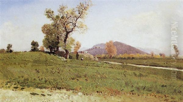 Paesaggio Vesuviano Oil Painting by Federico Rossano