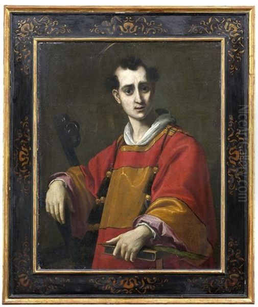 Hl. Laurentius Oil Painting by Matteo Rosselli