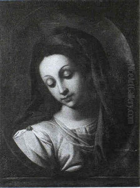 The Madonna Oil Painting by Matteo Rosselli