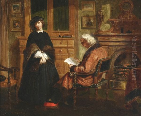 The Letter by Thomas Prichard Rossiter