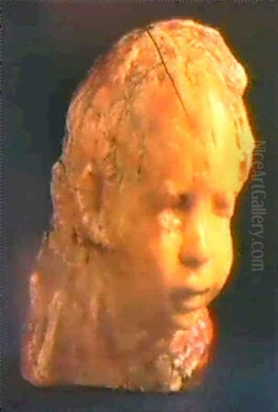 Bambino Ebreo Oil Painting by Medardo Rosso