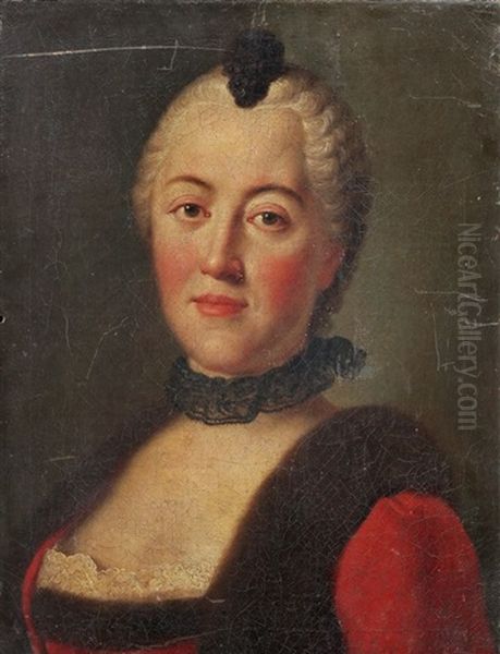 Bildnis Der Maria Antonia Von Sachsen, Gattin Des Kurprinzen Friedrich Christian, Geboren Prinzessin Von Bayern by Pietro Antonio Rotari