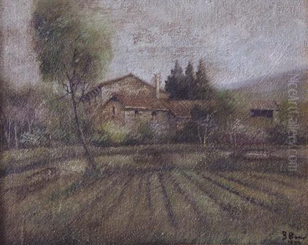 Cascinale Oil Painting by Giovanni Battista Bosio