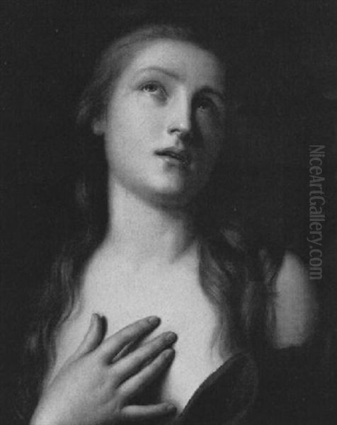 Saint Mary Magdalene Oil Painting by Pietro Antonio Rotari