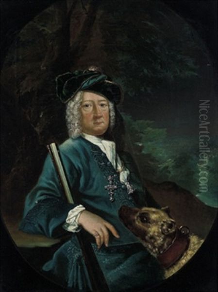 Bildnis Des Friedrich Karl Reichsgraf Von Schonborn Oil Painting by Franz Ignaz Roth