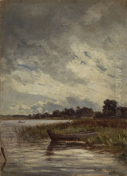 Portrat Einer Jungen, Dunkelhaarigen Dame Mit Hochsteckfrisur Oil Painting by Philipp Roeth