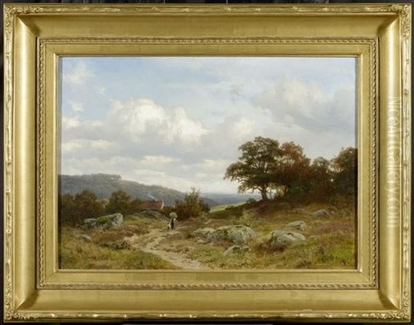 Weite Landschaft Oil Painting by Philipp Roeth