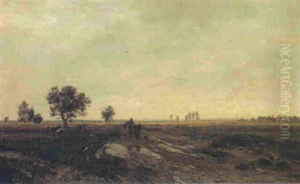 Landschaft Oil Painting by Philipp Roeth