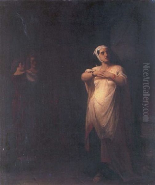 Lady Macbeth Oil Painting by Peter Frederick Rothermel