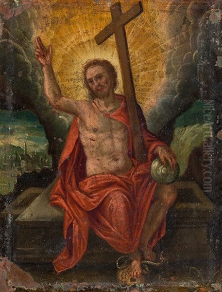 Jesus Christ Oil Painting by Hans Rottenhammer the Elder