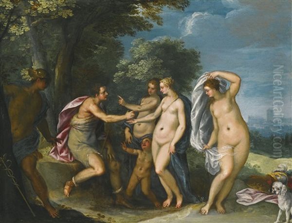 The Judgment Of Paris by Hans Rottenhammer the Elder