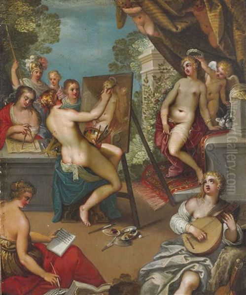 Allegorie Des Arts by Hans Rottenhammer the Elder