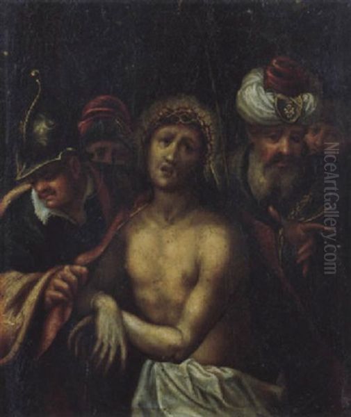 Die Geisselung Christi Oil Painting by Hans Rottenhammer the Elder