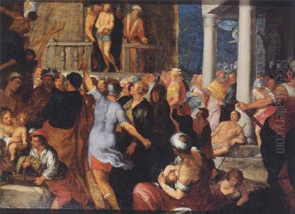 Ecce Homo Oil Painting by Hans Rottenhammer the Elder