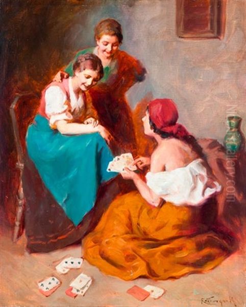 A Josno Oil Painting by Mozart Rottmann