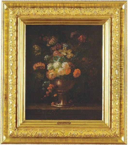 Natureza Morta - Flores Oil Painting by Jan-baptist Bosschaert