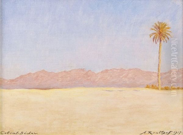 Colomb-bechar, Algerie Oil Painting by Alexandre Roubtzoff