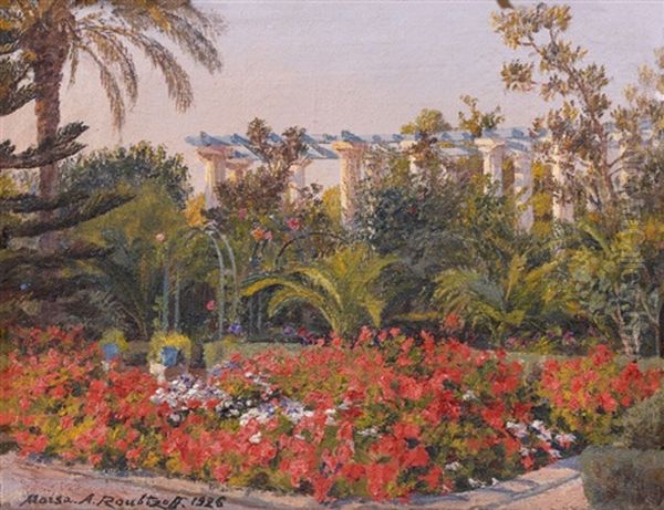 Marsa Oil Painting by Alexandre Roubtzoff