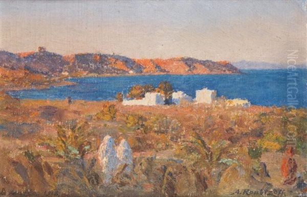 La Marsa Oil Painting by Alexandre Roubtzoff