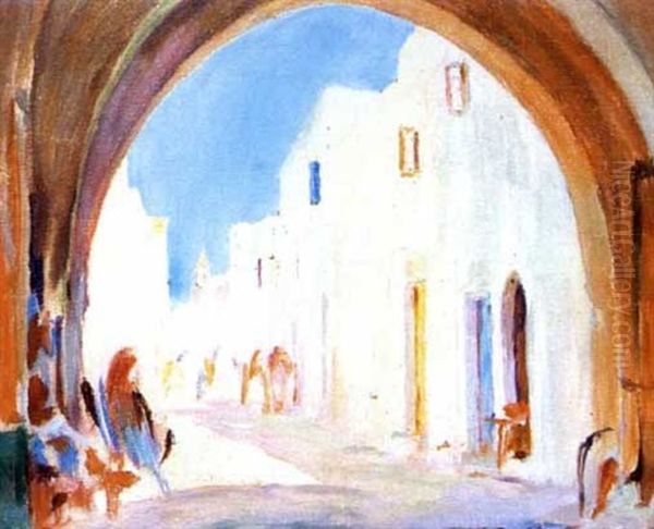 Ruelle De Sousse by Alexandre Roubtzoff