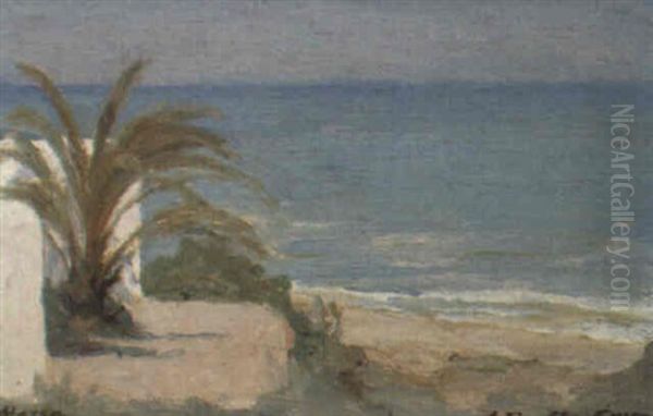 La Marsa Oil Painting by Alexandre Roubtzoff