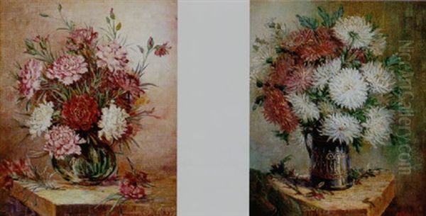 Florero Oil Painting by Charles Rousseau