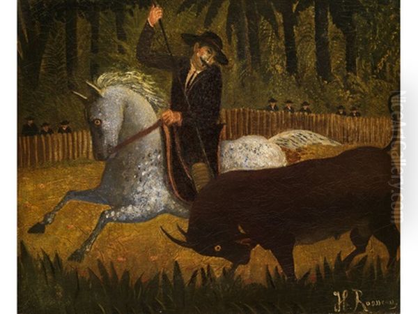 Le Picador Mexicain Oil Painting by Henri Rousseau